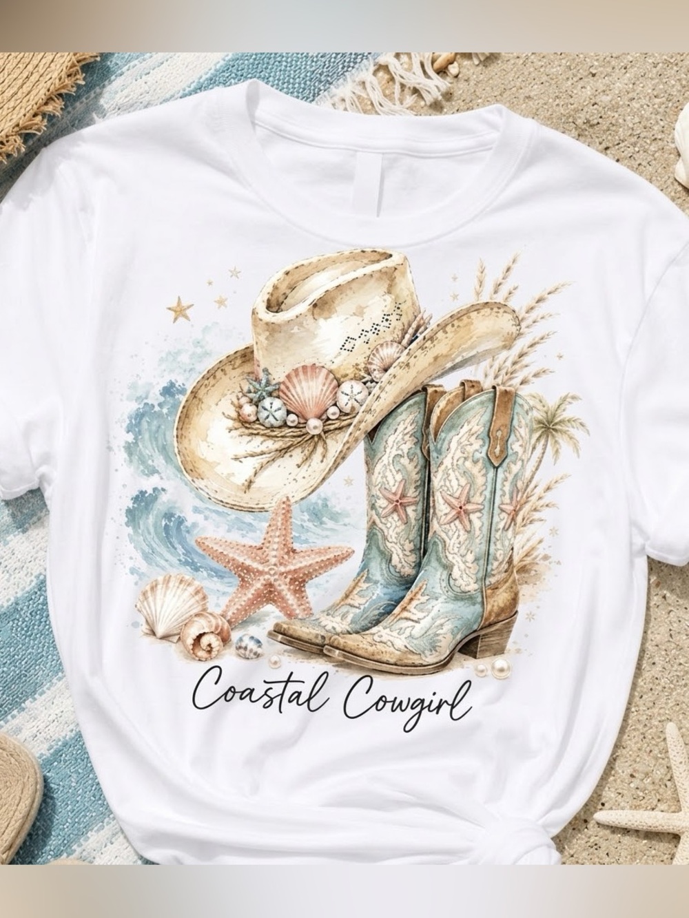 Coastal Cowgirl Graphic Tee